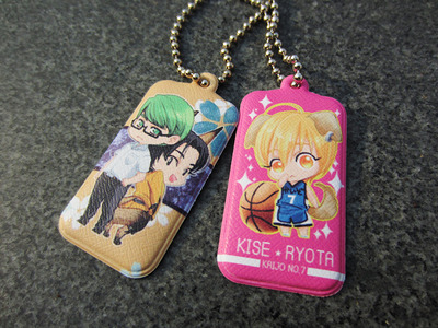 Kuroko no basuke - mini name tag - Midorima + Takao , Kise