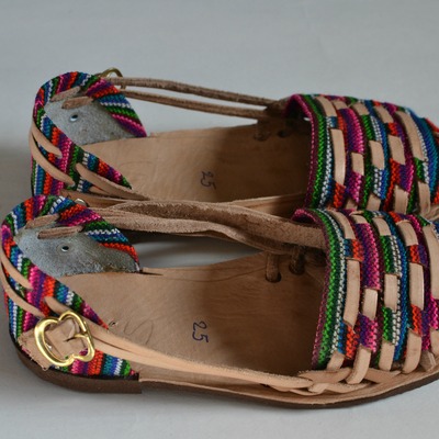 Infant/toddler huaraches (sandals) size 25/us 8.5