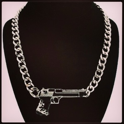 Gun necklace