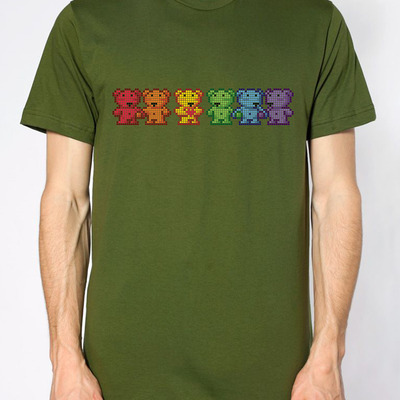 "diversity bears" / olive