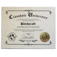 Classhole University BS Diplomas  - by Denis Caron - Corvink - Thumbnail 1
