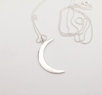 [SALE] Large Crescent Moon Necklace