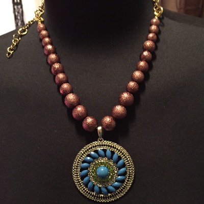 Charm statement necklace - Thumbnail 5