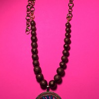 Charm Statement Necklace - Thumbnail 4