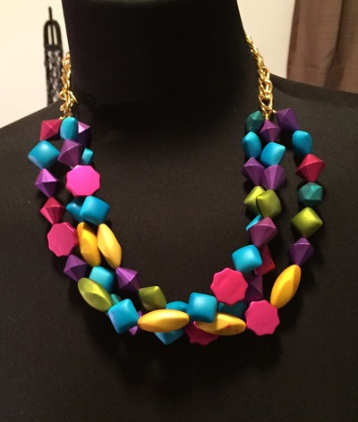 Beaded Statement Necklace