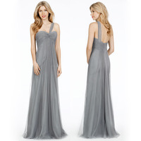 long bridesmaid dresses, convertible bridesmaid dresses, gray bridesmaid dresses, new bridesmaid dresses, bridesmaid dresses cheap, BD14396 - Thumbnail 2