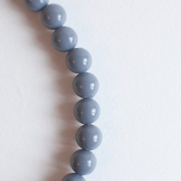 Fabric Flower Statement Necklace NL0898 - Thumbnail 3