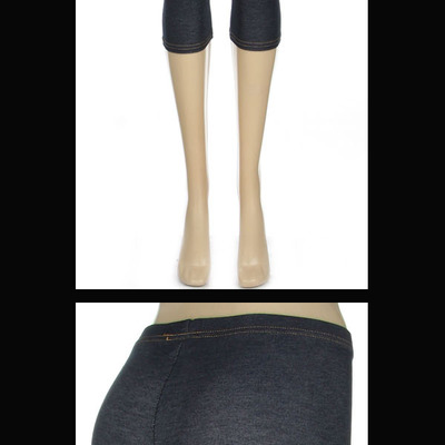 Soft denim capri