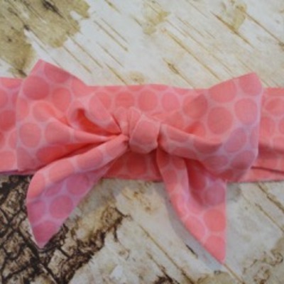 Bubblegum head wrap