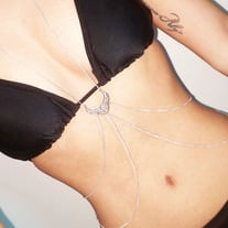 Zahira Body Chain (Silver)