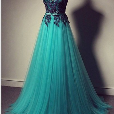 Custom prom dress,a line prom dress,round neck prom dress,long prom dress,lace prom dresses, dresses for party,15051301