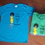 Purple Beauty and Brains Natural Hair T-shirt-3