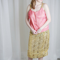 Party Girl Sequined Pencil Skirt  - Thumbnail 4
