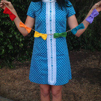 Rainbow Bow Garland  - Thumbnail 1