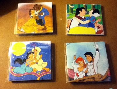 Happily ever after coaster set