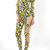 Wholes Leopard Print Bodysuit - Thumbnail 2