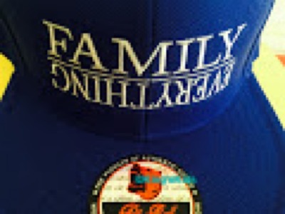 Family Over Everything fitted cap