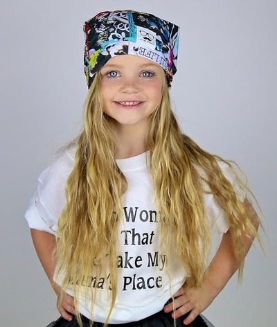 Magazine Cover Girl Beanie Hat