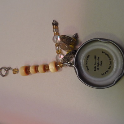 Snapple keychain #19