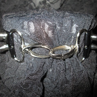 Criss-Cross O-Ring Spike Choker - Thumbnail 2