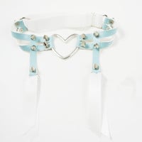 Harajuku rivet leg loop Heart Hollow Garter  - Thumbnail 2