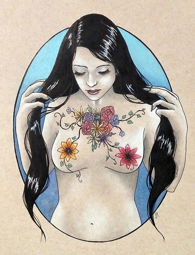 Secret Garden - 8x10" Fine Art Print