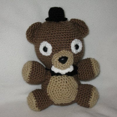 Freddy fazbear plush amigurumi