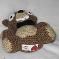 Freddy Fazbear plush Amigurumi - Thumbnail 3