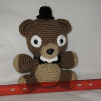 Freddy Fazbear plush Amigurumi - Thumbnail 4
