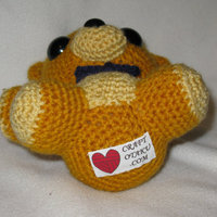 Golden Freddy Fazbear plush Amigurumi - Thumbnail 3