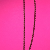 Chain Necklace with Center Circel  - Thumbnail 4