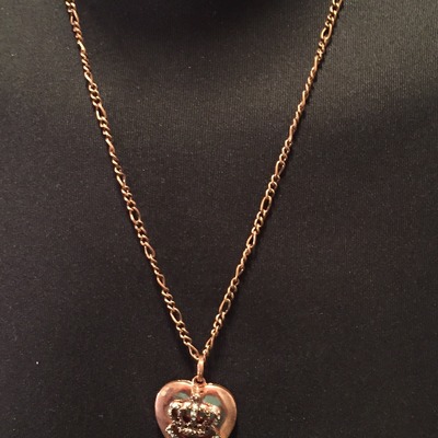 Chain necklace with charm  - Thumbnail 4