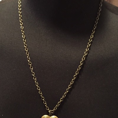 Chain necklace with charm  - Thumbnail 3