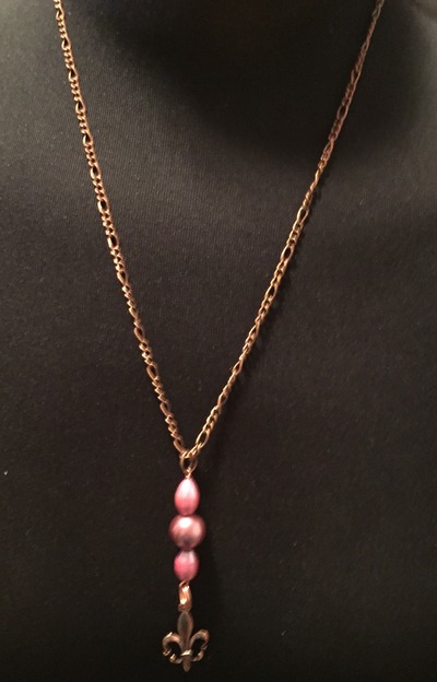 Chain Necklace with Charm 