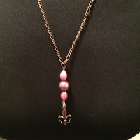 Chain Necklace with Charm  - Thumbnail 1
