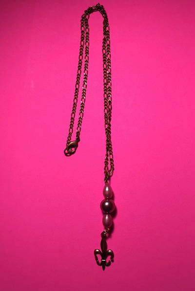Chain Necklace with Charm 