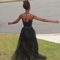 Tulle Skirt With Suspenders - Thumbnail 3