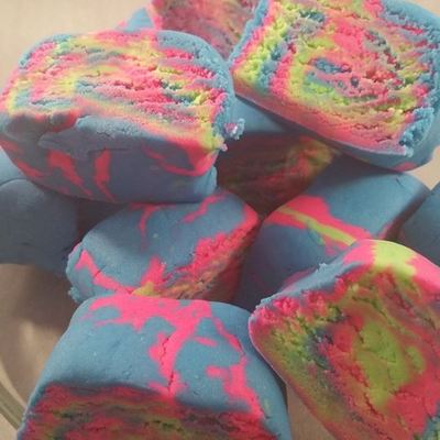 "froot loops explosion" bubblebar aka "fun in the tub!"