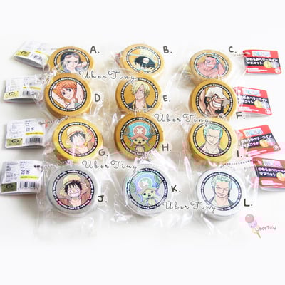 Onepiece gold/silver pirate coin squishies (licensed)