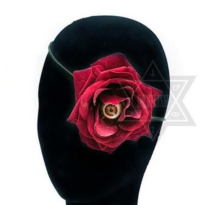 Creepy bride eye patch