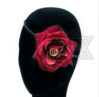 Creepy bride eye patch