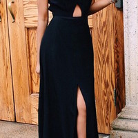 Crossed Heart Maxi Dress - Thumbnail 1