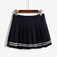 Free Shipping-STRIPED TENNIS SKIRT - Thumbnail 3