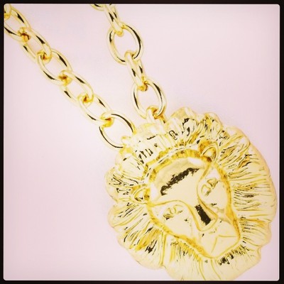 Lion head necklace