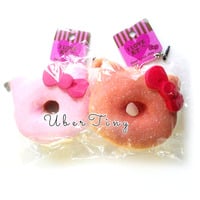 Hello Kitty Powdered Donut Squishy Jumbo (Licensed) - Thumbnail 1