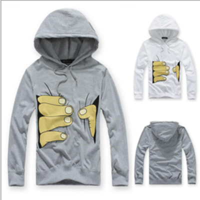 Couple slim sweater hoodies