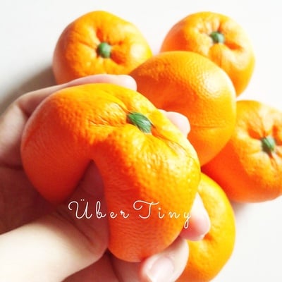 Orange fruit squishy