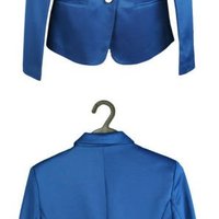 Candy Color Womens Blazer - Thumbnail 3