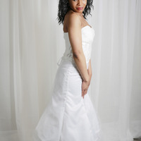 Jane Fit to Flare Bridal Skirt - Thumbnail 1