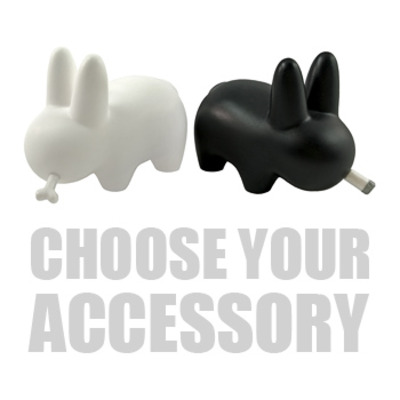 Kidrobot x frank kozik 2.5" ready-to-customize blanked diy smorkin' labbit